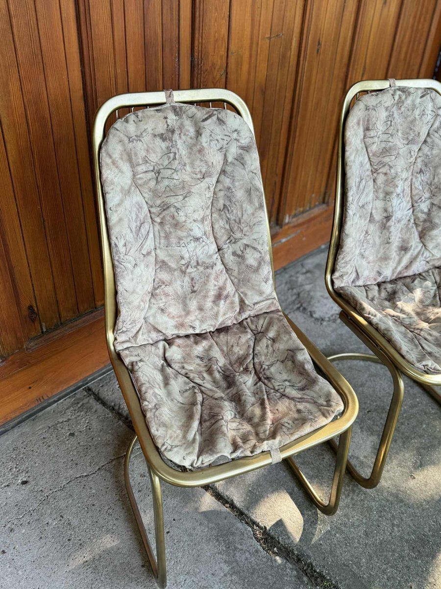Italian Dining Chairs By Gastone Rinaldi, 1970s, Set Of 2 photo vinterior
