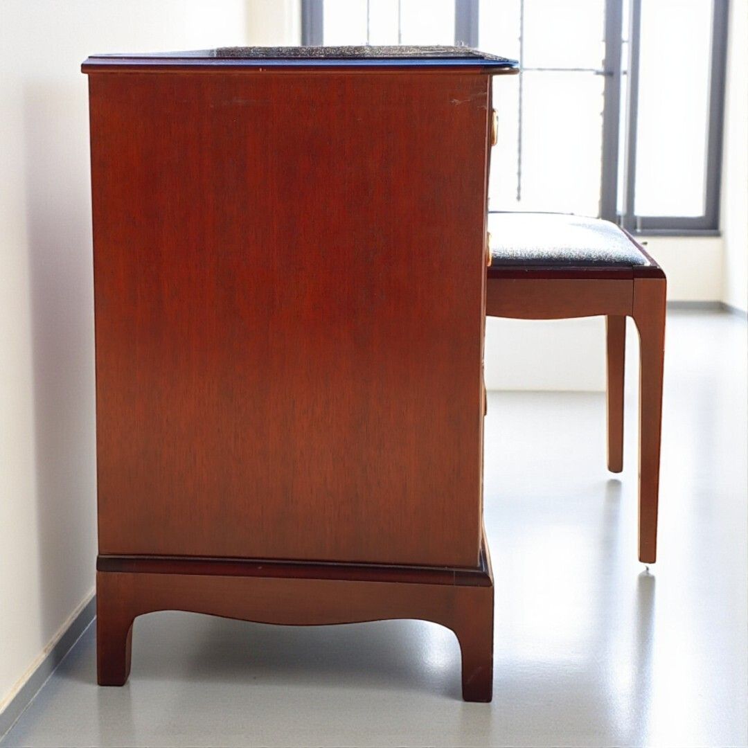 Vintage Stag Minstrel Bedroom Suite – Dressing Table & Two Chests Of Drawers photo vinterior