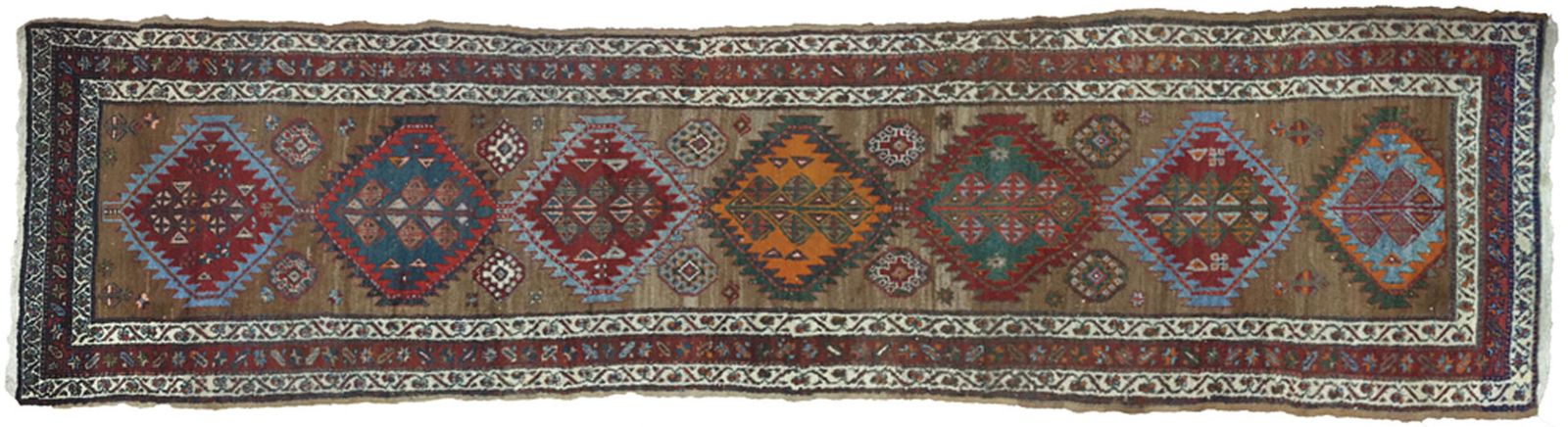 Antique Kordi Runner 393x98cm photo buy