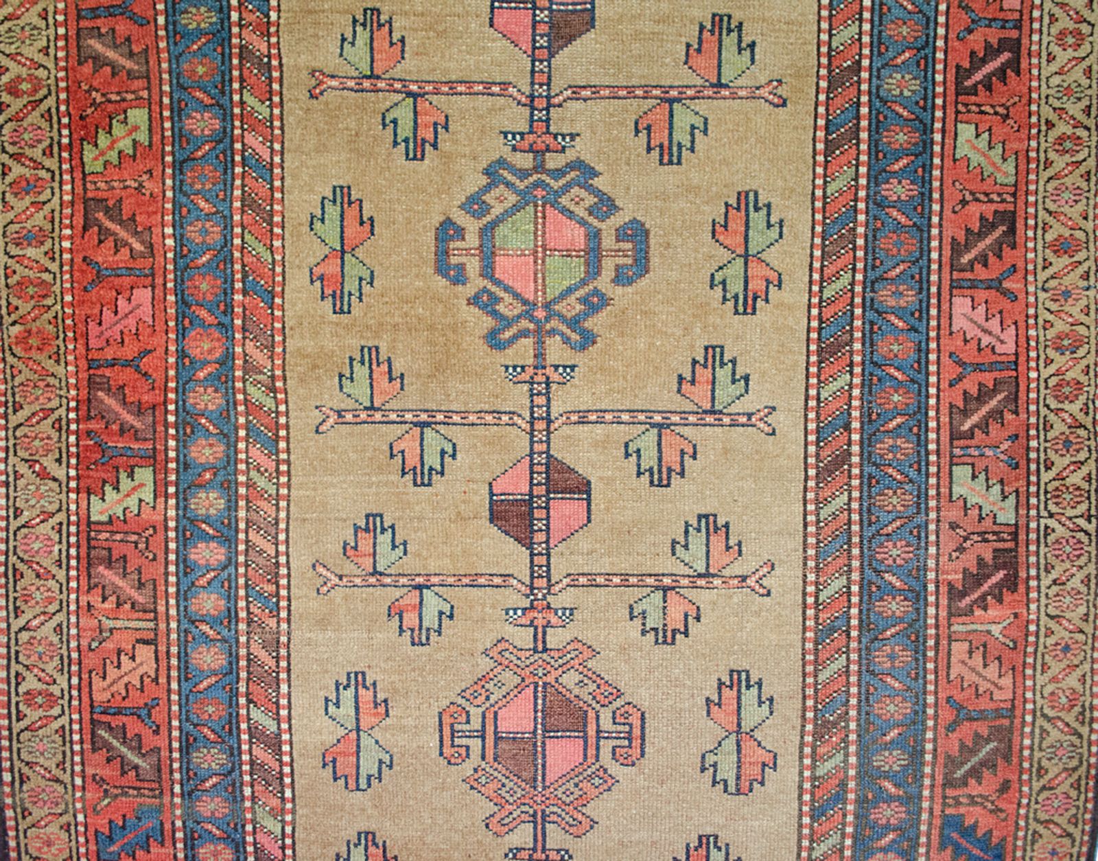 Antique Kordi Rug 234x130cm photo Textiles