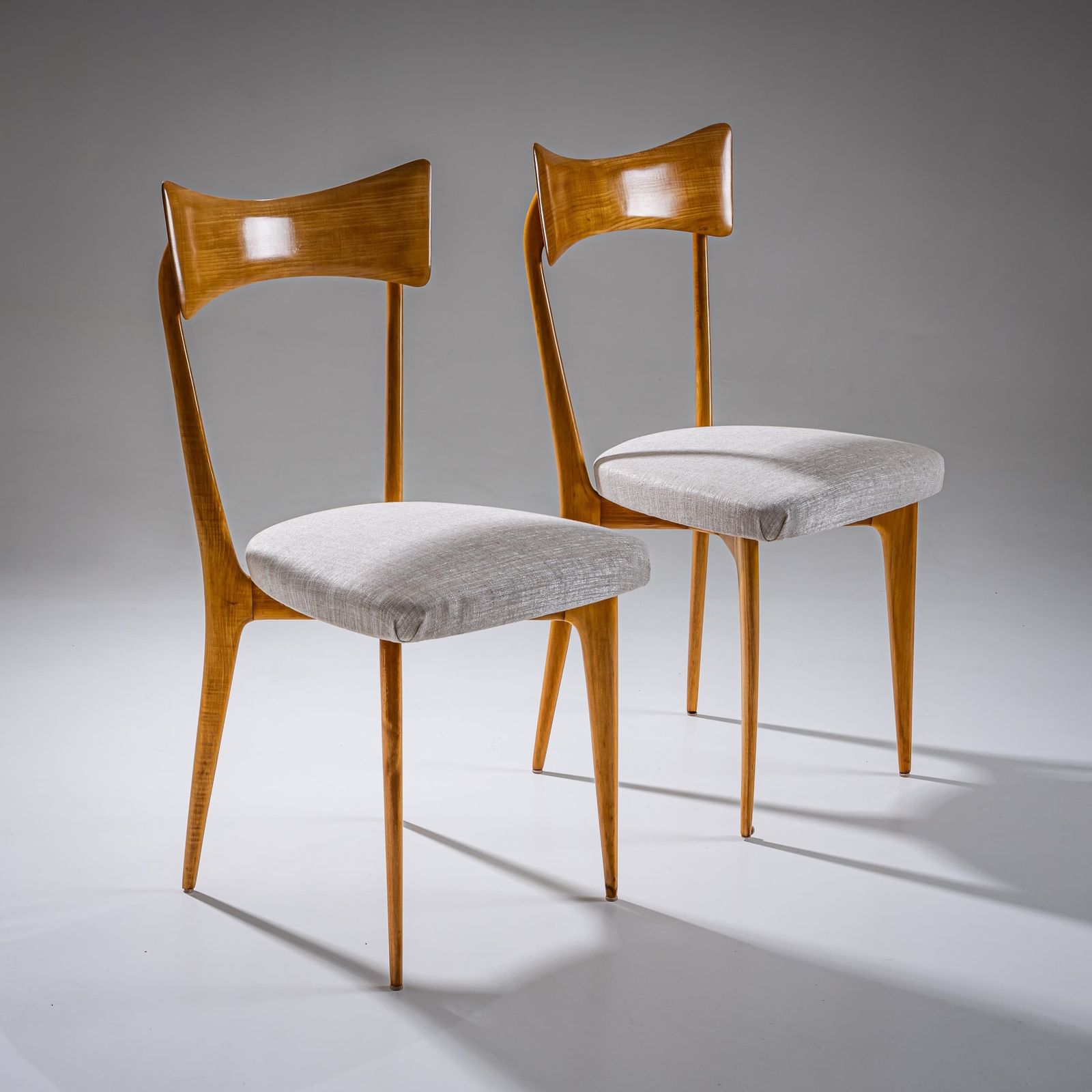 Two Chairs Attributed To Ico And Luisa Parisi, Italy, 1950s photo furniture