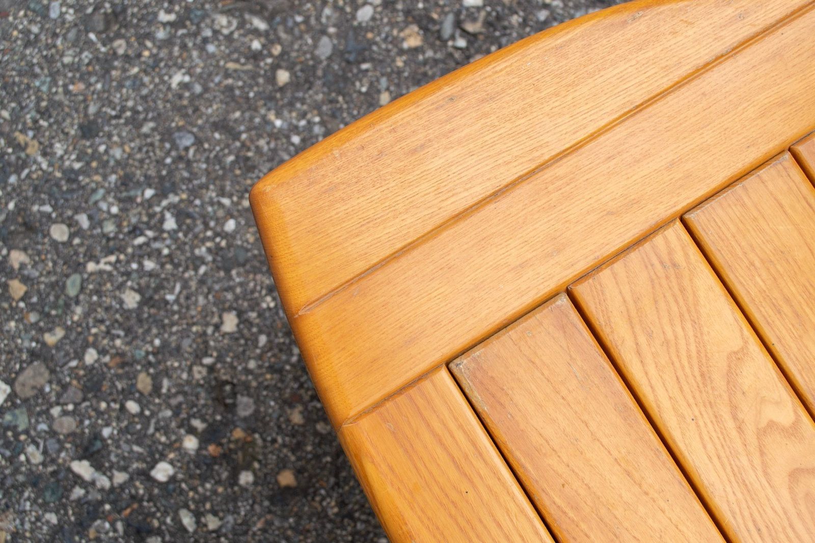 Folding Oak Chair, Italy, 1970s photo vinterior