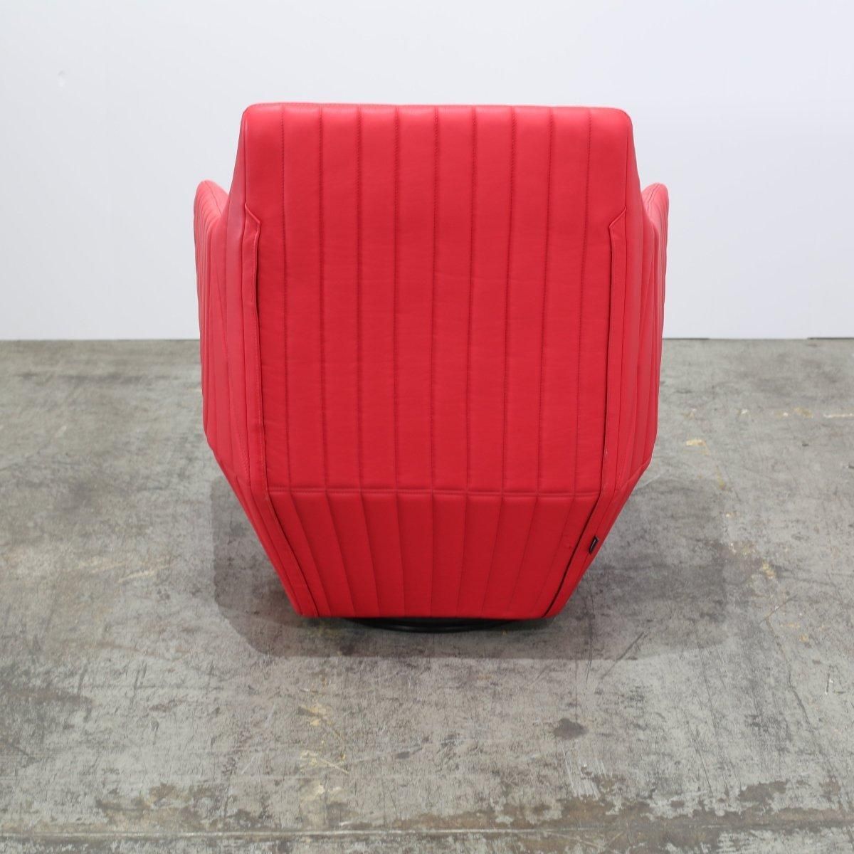 Ligne Roset Red Facett Armchair By R. & E. Bouroullec photo Furniture