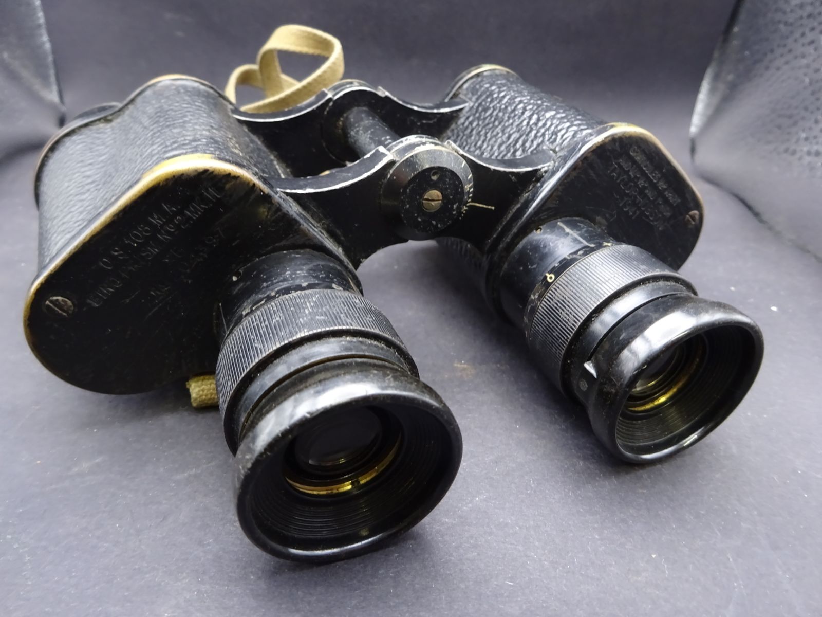 Ww2 Military Issue Taylor Hobson 1941 Binoculars Prism No2 Mk II X6