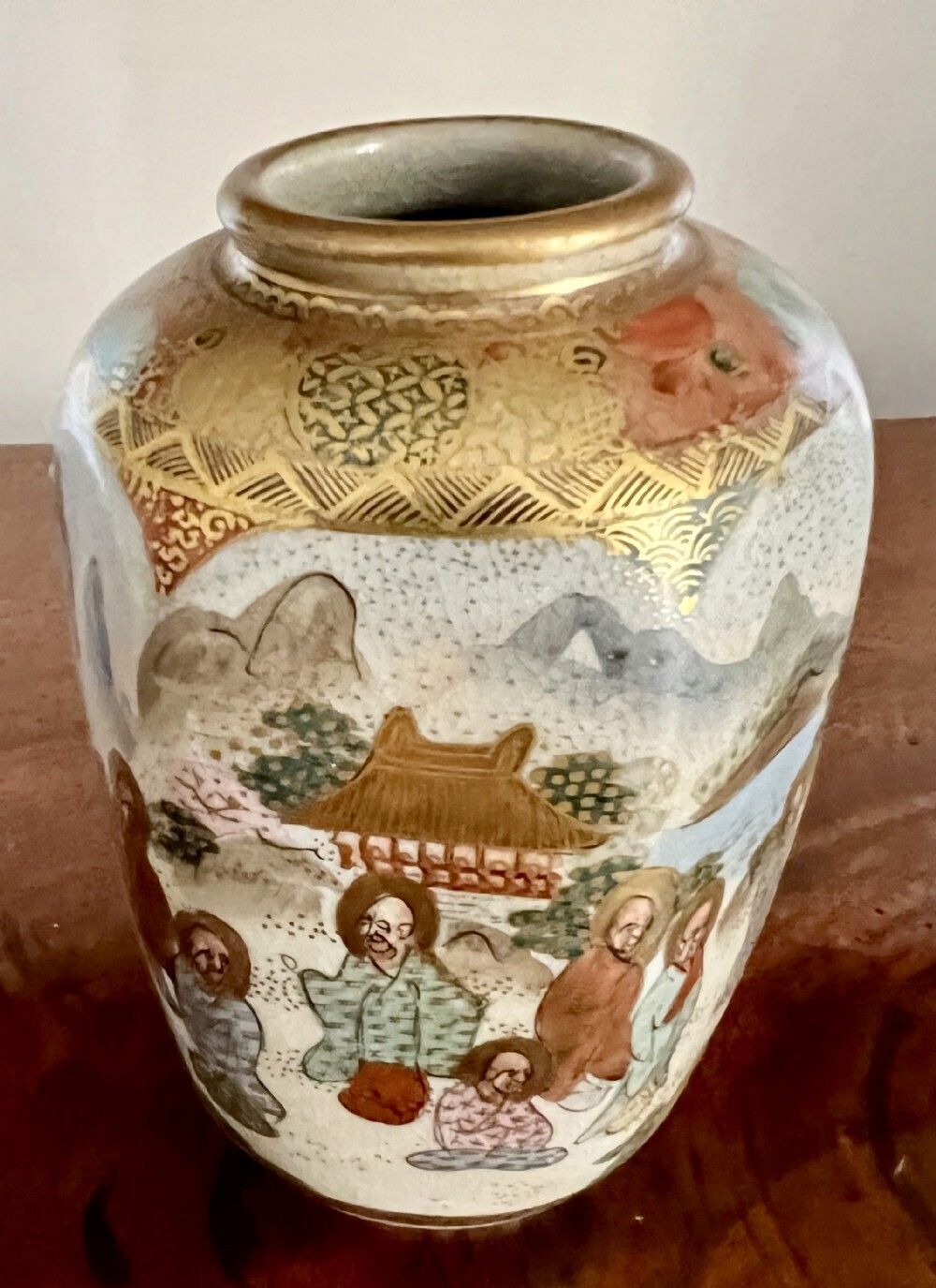 Small Satsuma Vase, Oriental