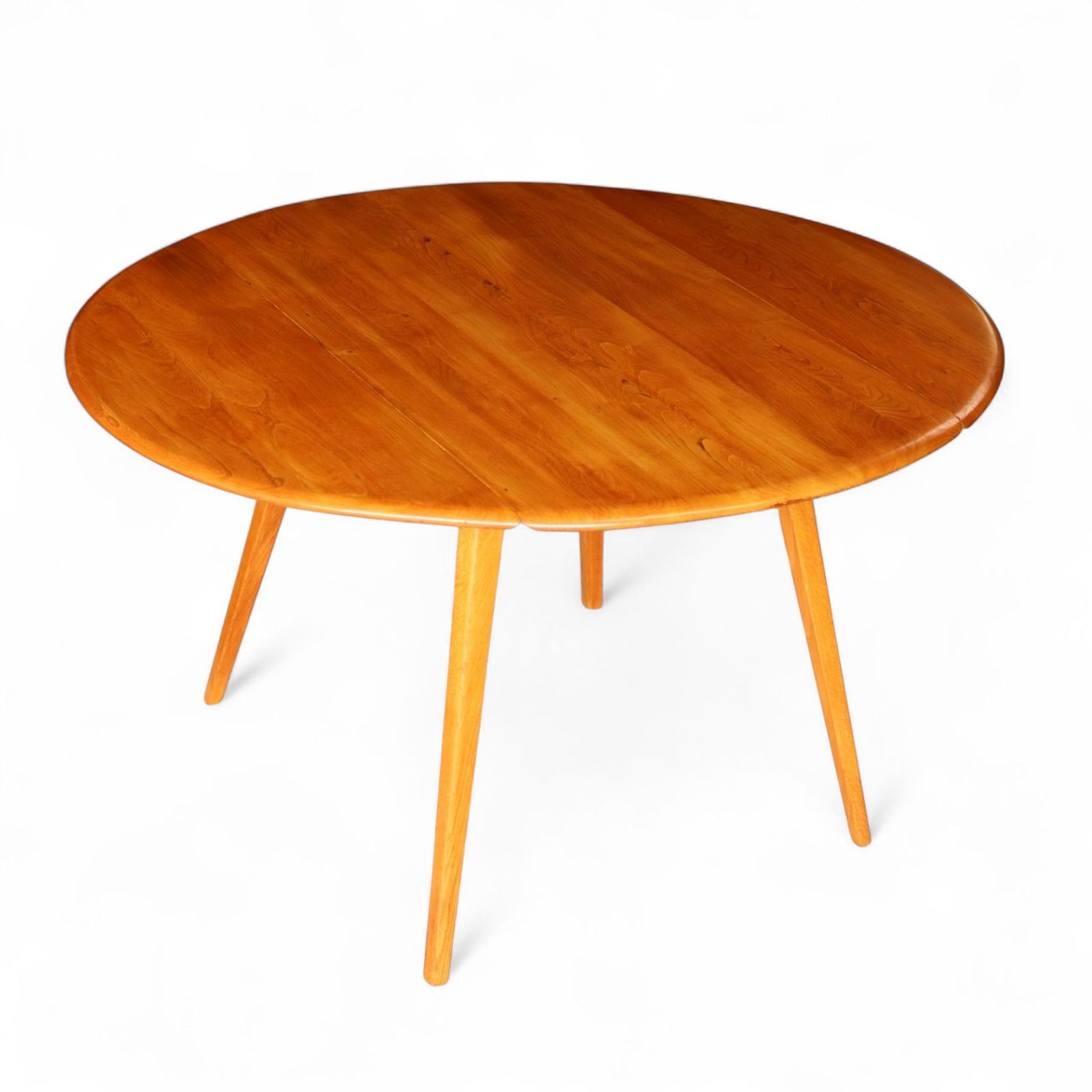 Vintage Ercol Blonde Drop Leaf Dining Table photo furniture
