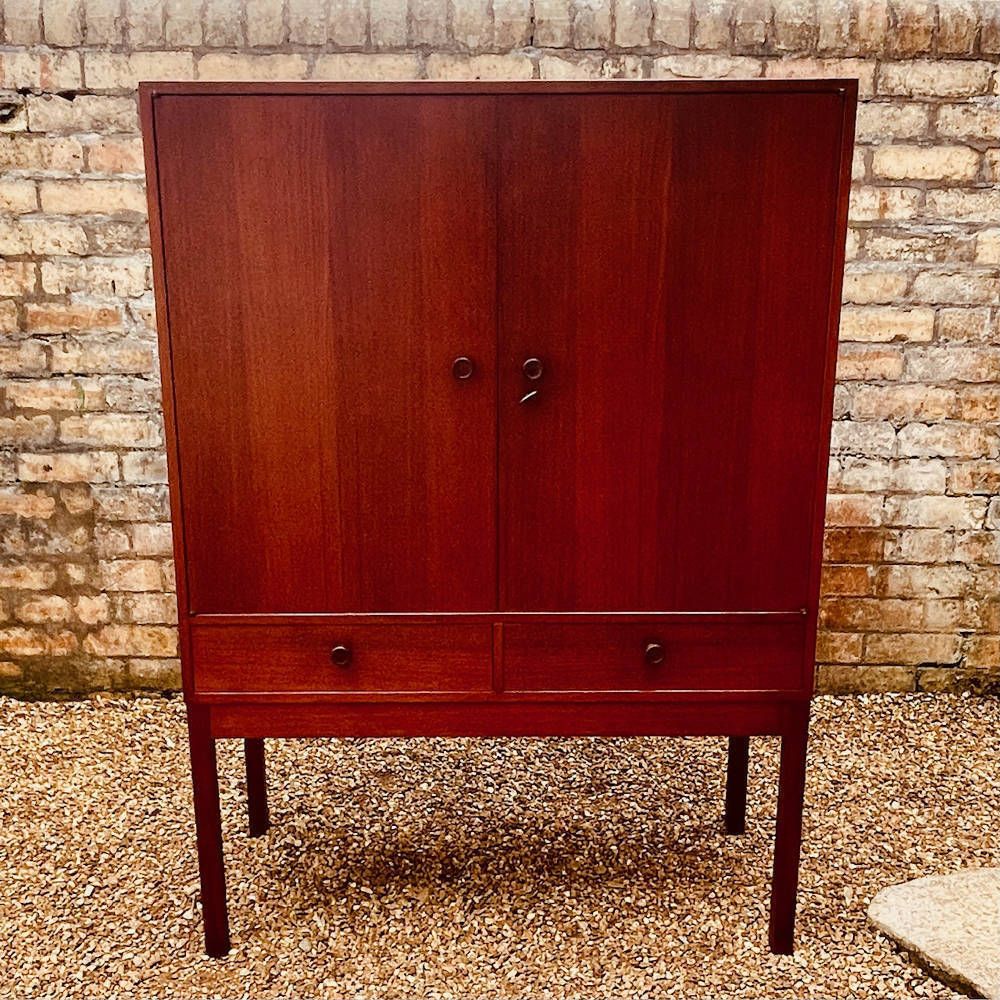 Bodafors Mid Century Drinks Cabinet By Bertil Fridhagen, C.1955–60