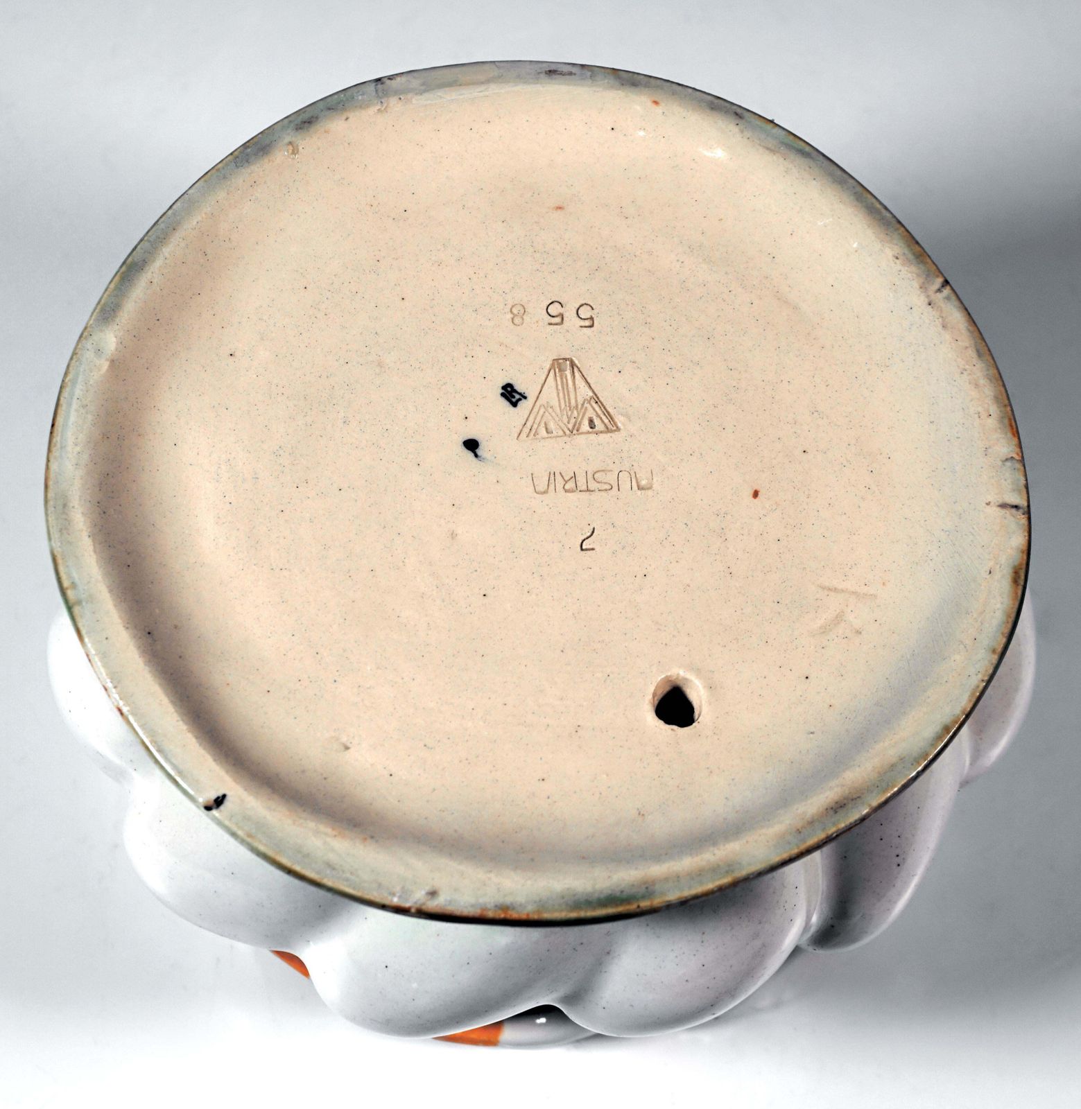 Vienna Art Ceramics Art Nouveau Bowl 'Goose Dance' By Michael Mörtl Ca 1910 photo Home Decor