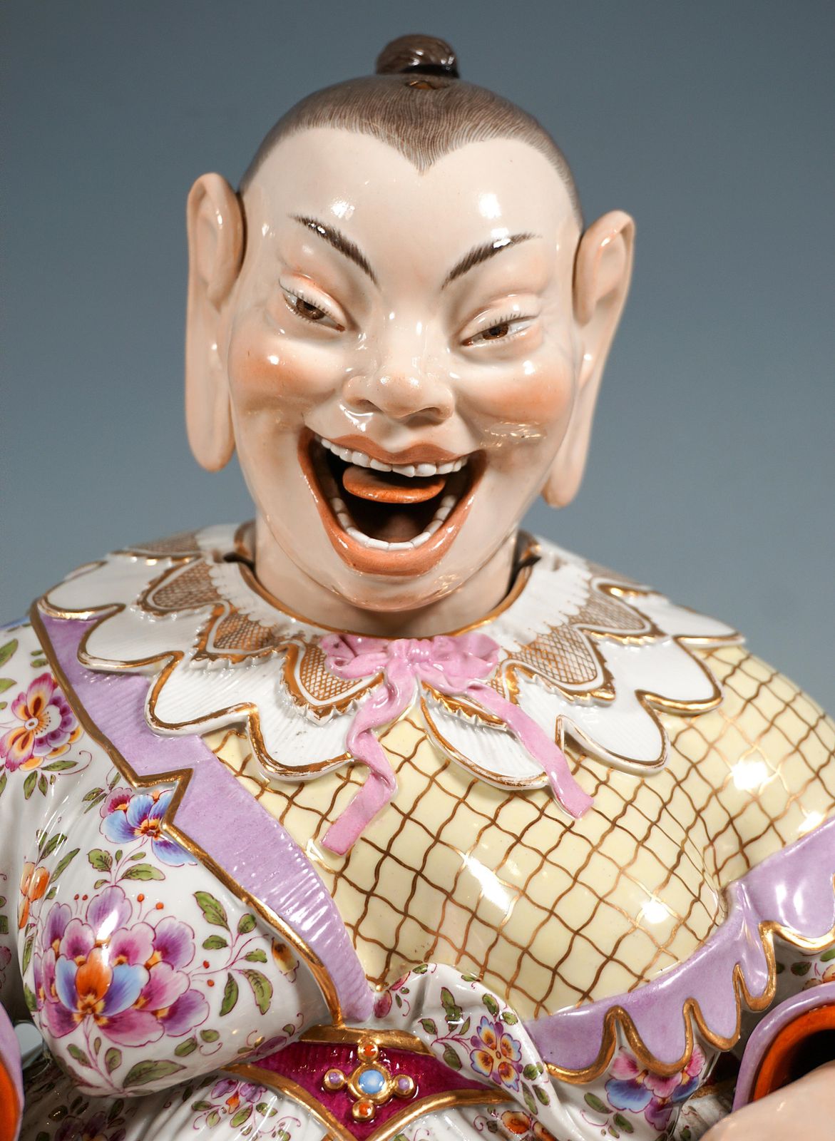 Large Seated Meissen Porcelain Wiggling Pagoda, By J.J. Kaendler, Circa 1860 photo buy