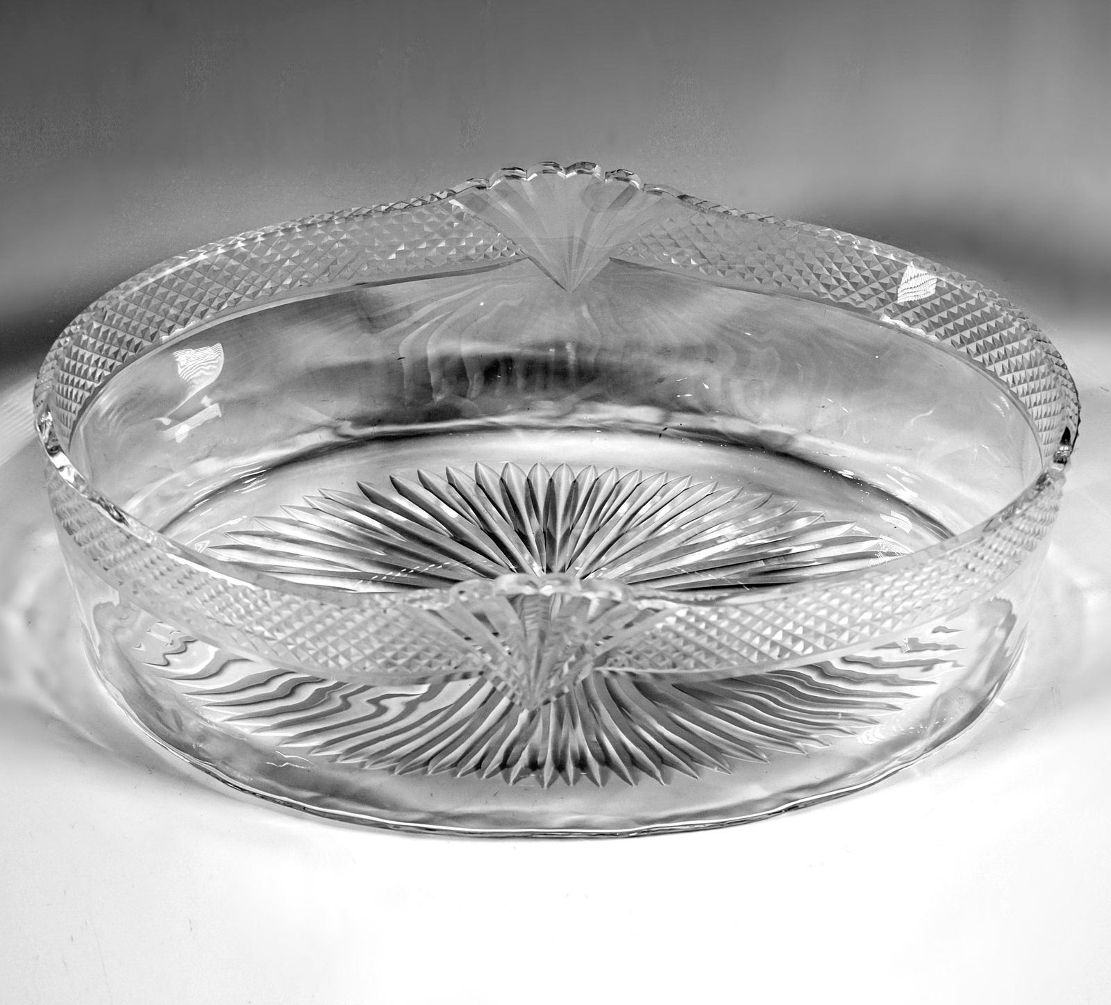 Art Nouveau Silver Jardinière With Cut Glass Liner, Wolfers Frères, Brussels photo vinterior
