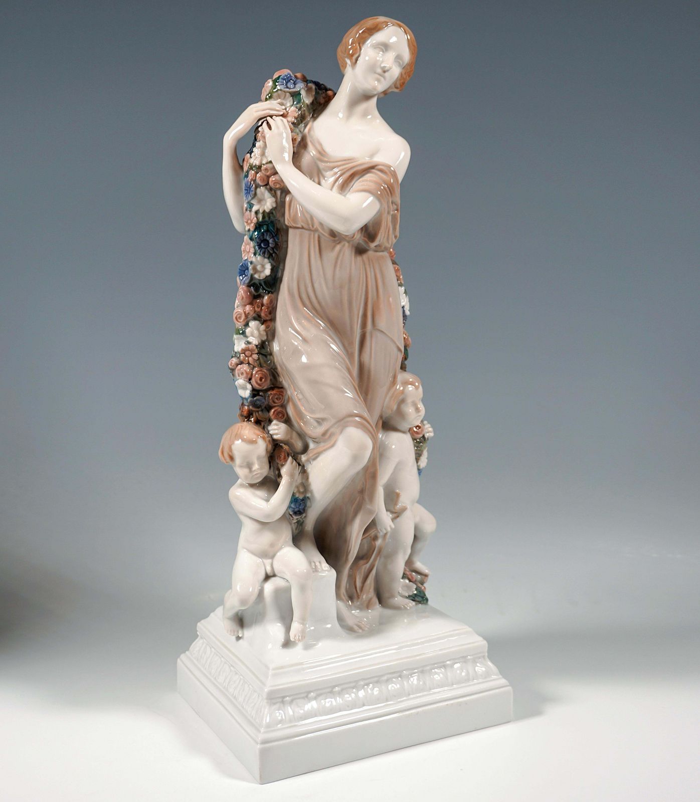 Large Porcelain Group 'Joy Of Life' By J. Limburg Rosenthal Selb Germany Ca 1923 photo furniture