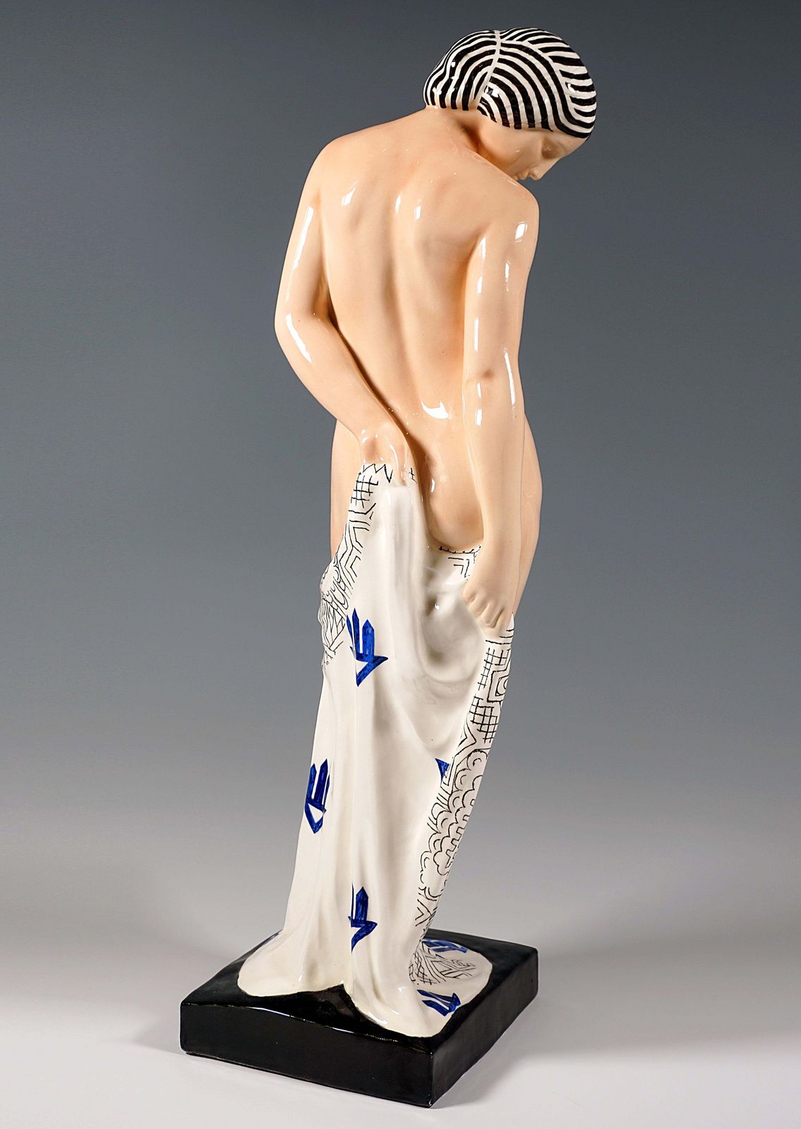 Large Goldscheider Art Déco Figurine 'Helena', Allegory Of Beauty, Circa 1925 photo for sale