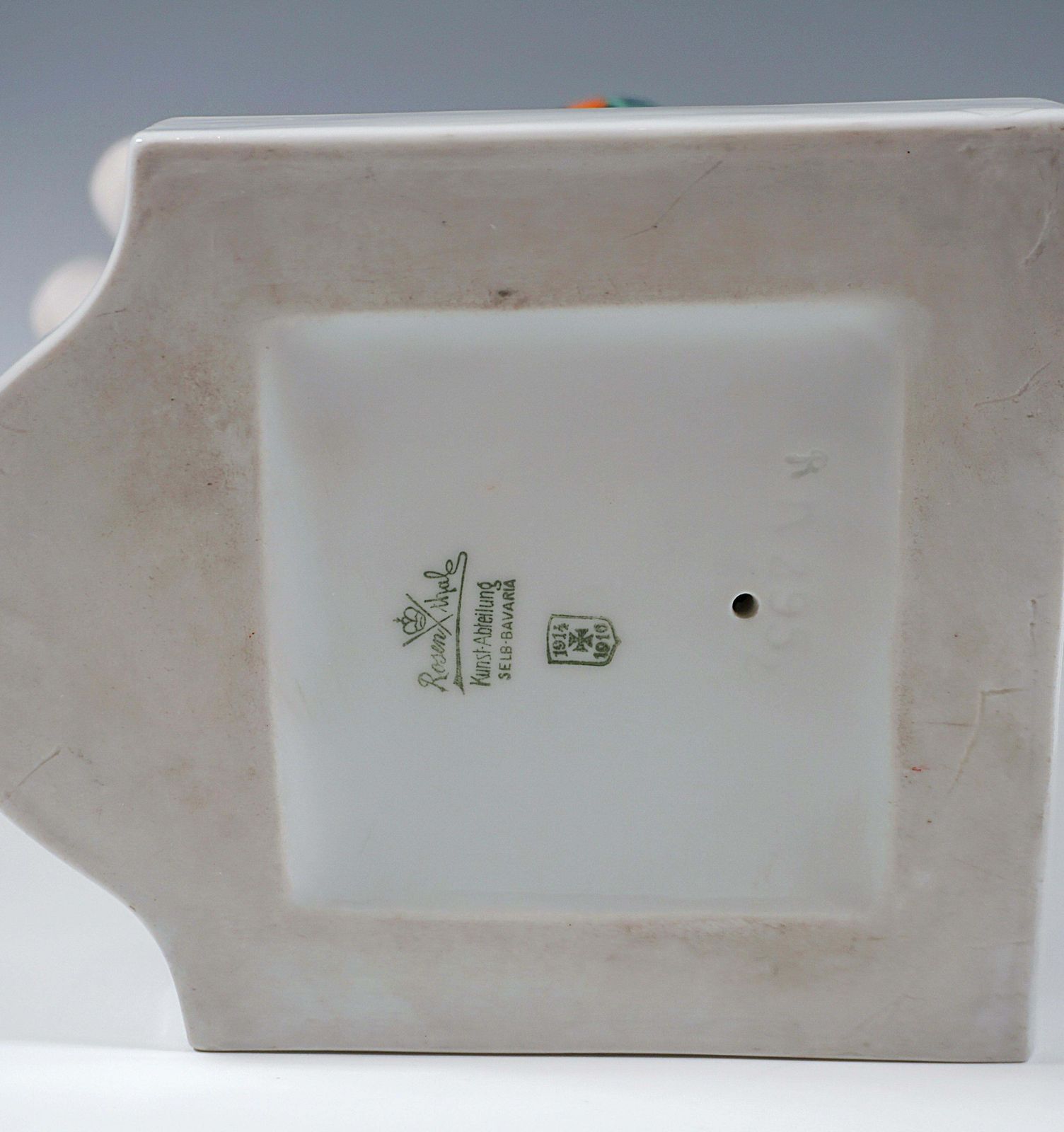 Large Porcelain Group 'Spring Of Love' By R. Aigner Rosenthal Selb Germany, 1916 photo buy