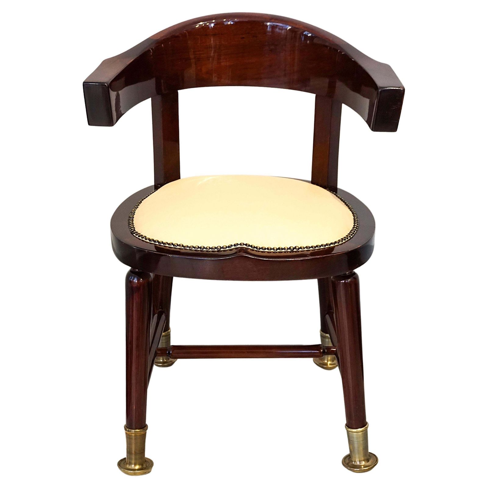 Art Nouveau Armchair 'Model Stössler', Design By Adolf Loos, Vienna, Circa 1900