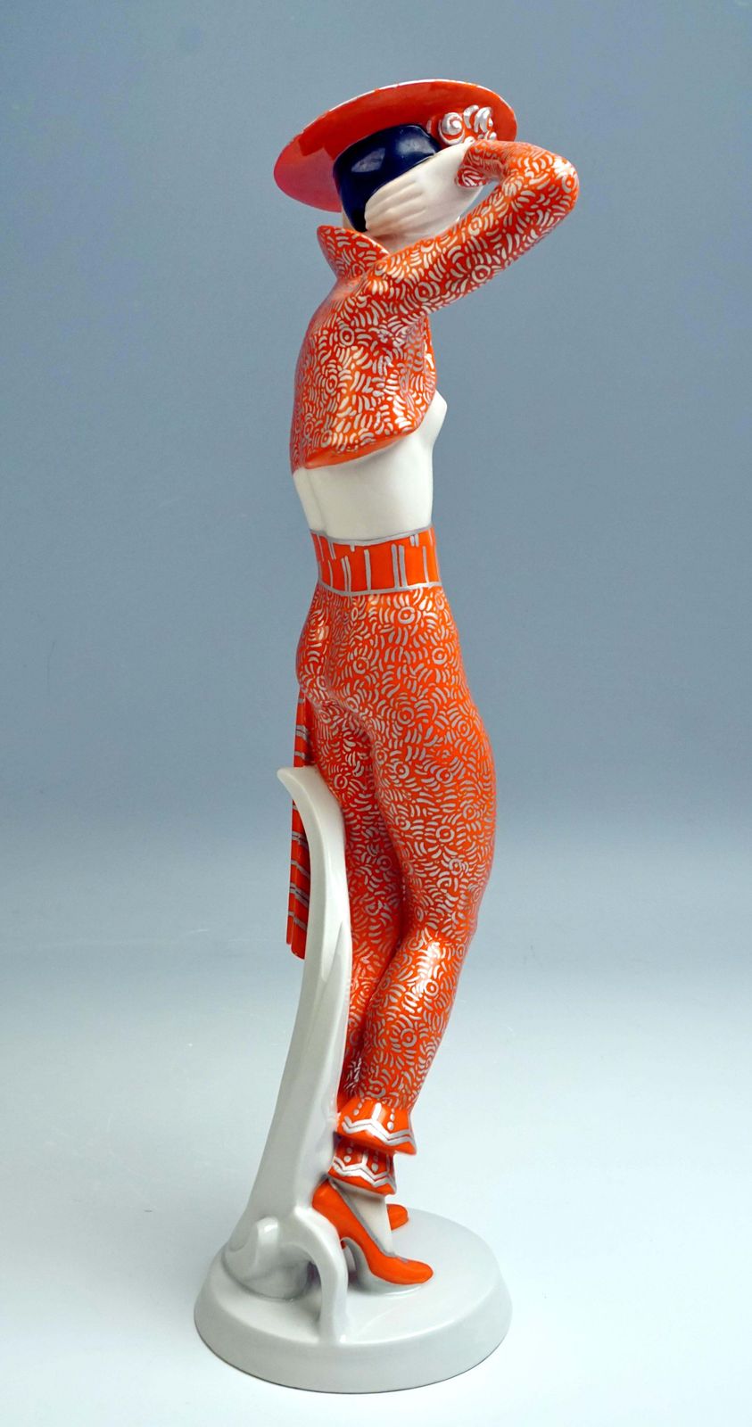 Art Deco Figurine Spanish Lady Dancer 'Carmen' Rosenthal Germany Height 15.94 In photo vinterior