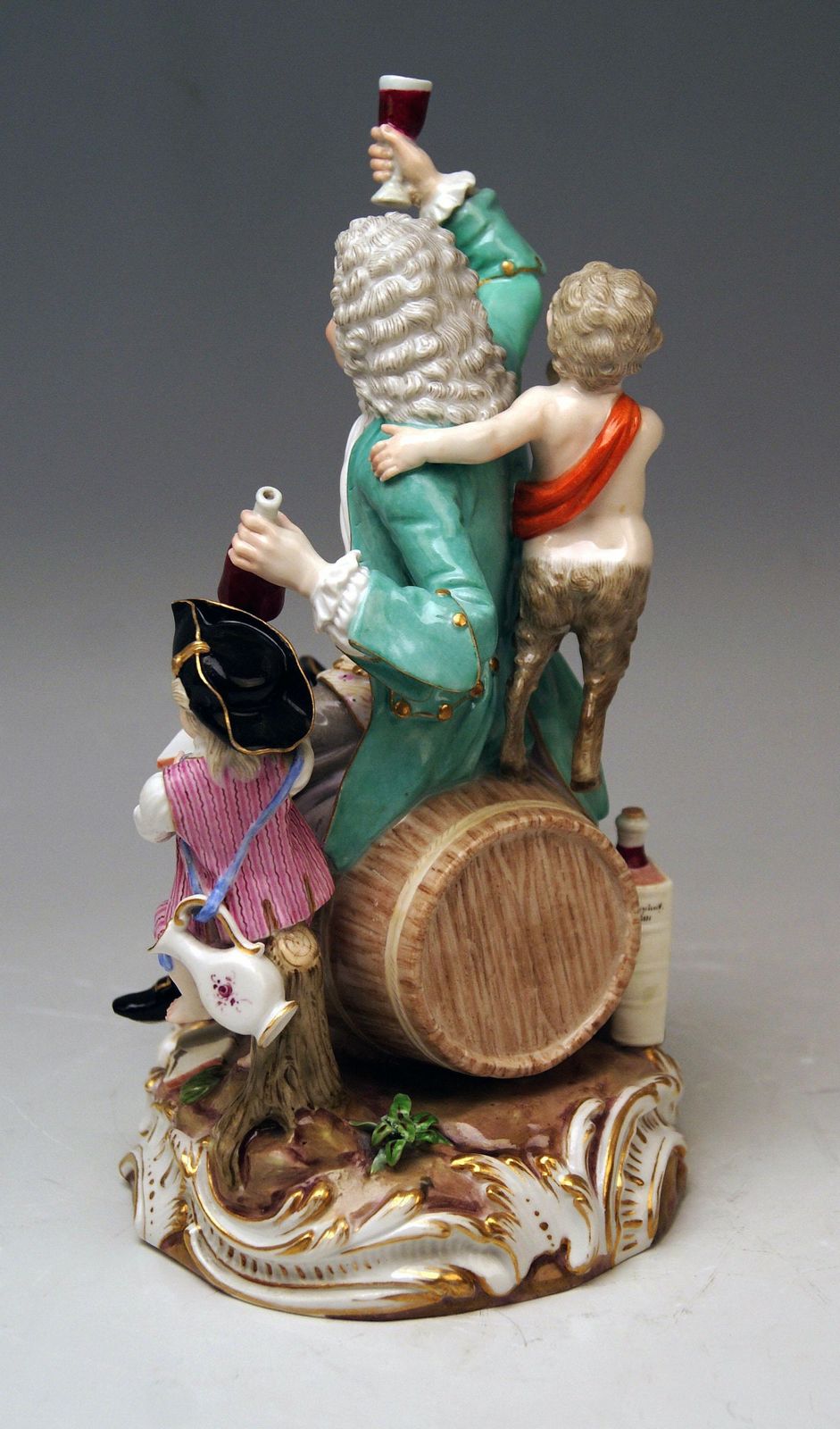 Meissen Figurines The German Bacchus Model D 13 Johann C. Schoenheit, Circa 1880 photo for sale