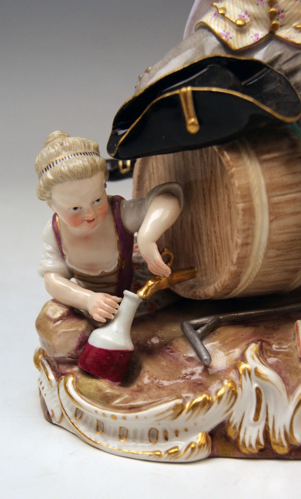Meissen Figurines The German Bacchus Model D 13 Johann C. Schoenheit, Circa 1880 photo buy