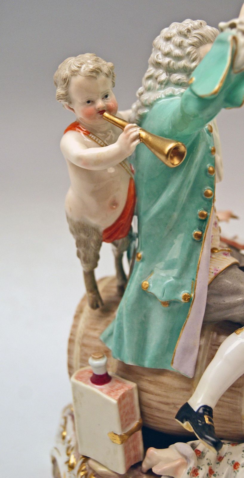 photo furniture Meissen Figurines The German Bacchus Model D 13 Johann C. Schoenheit, Circa 1880