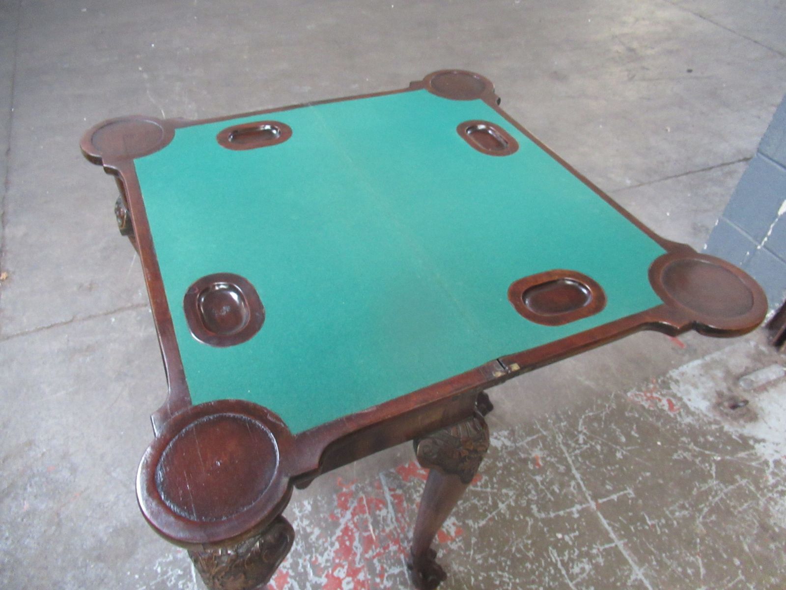 photo furniture Georgian  Mahogany    Card  /  Side Table