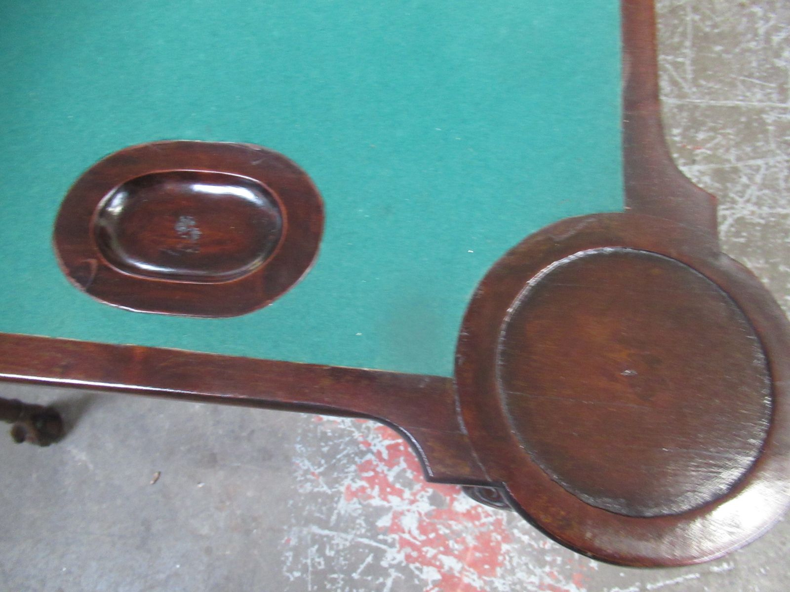 Furniture Georgian  Mahogany    Card  /  Side Table photo