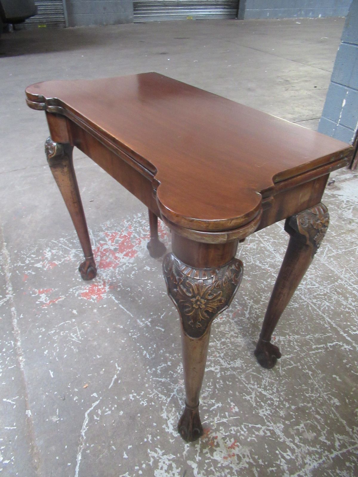 photo buy Georgian  Mahogany    Card  /  Side Table