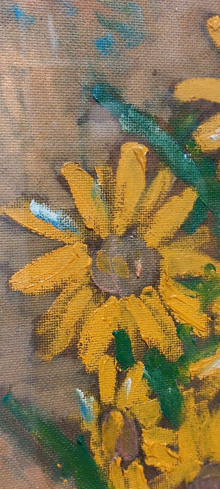 Oil On Faesite, Flower Vase Gerolamo Stamps (Pisa 1933 2009) photo 168.0
