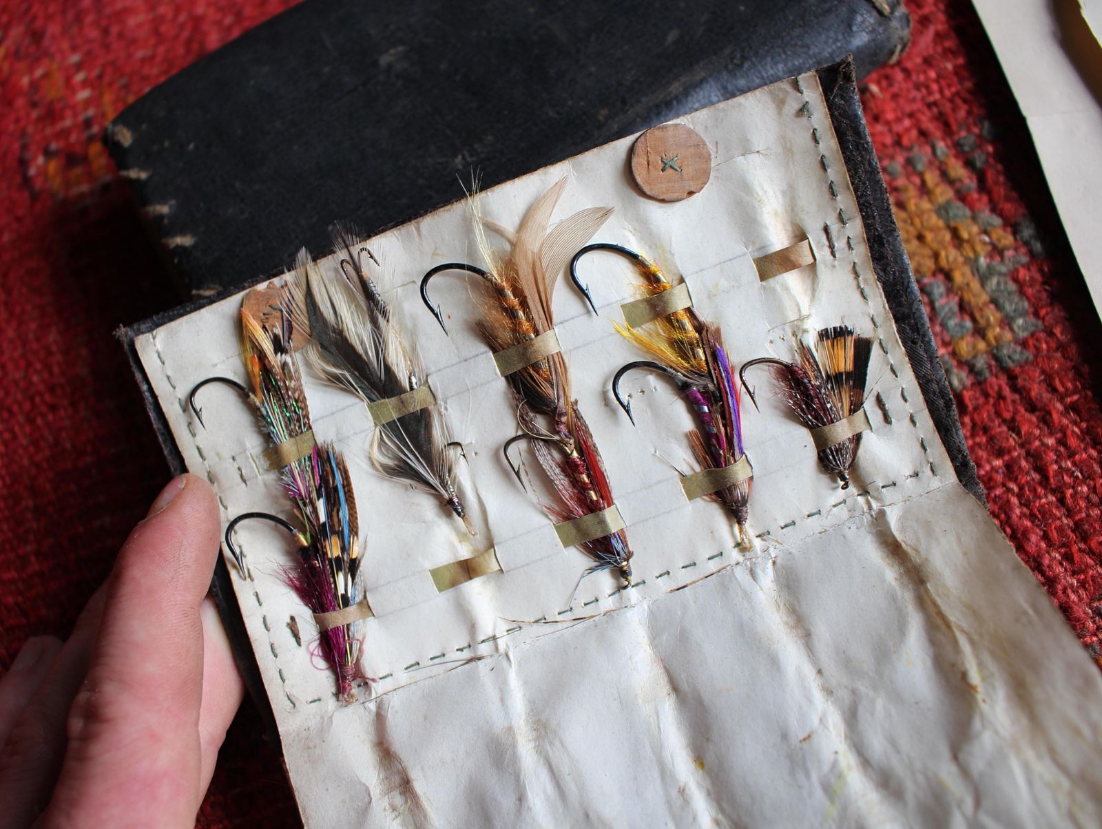 photo vintage 19th Century Extensive Collection Of Fly Fishing Files & Ephemera 1856 1862