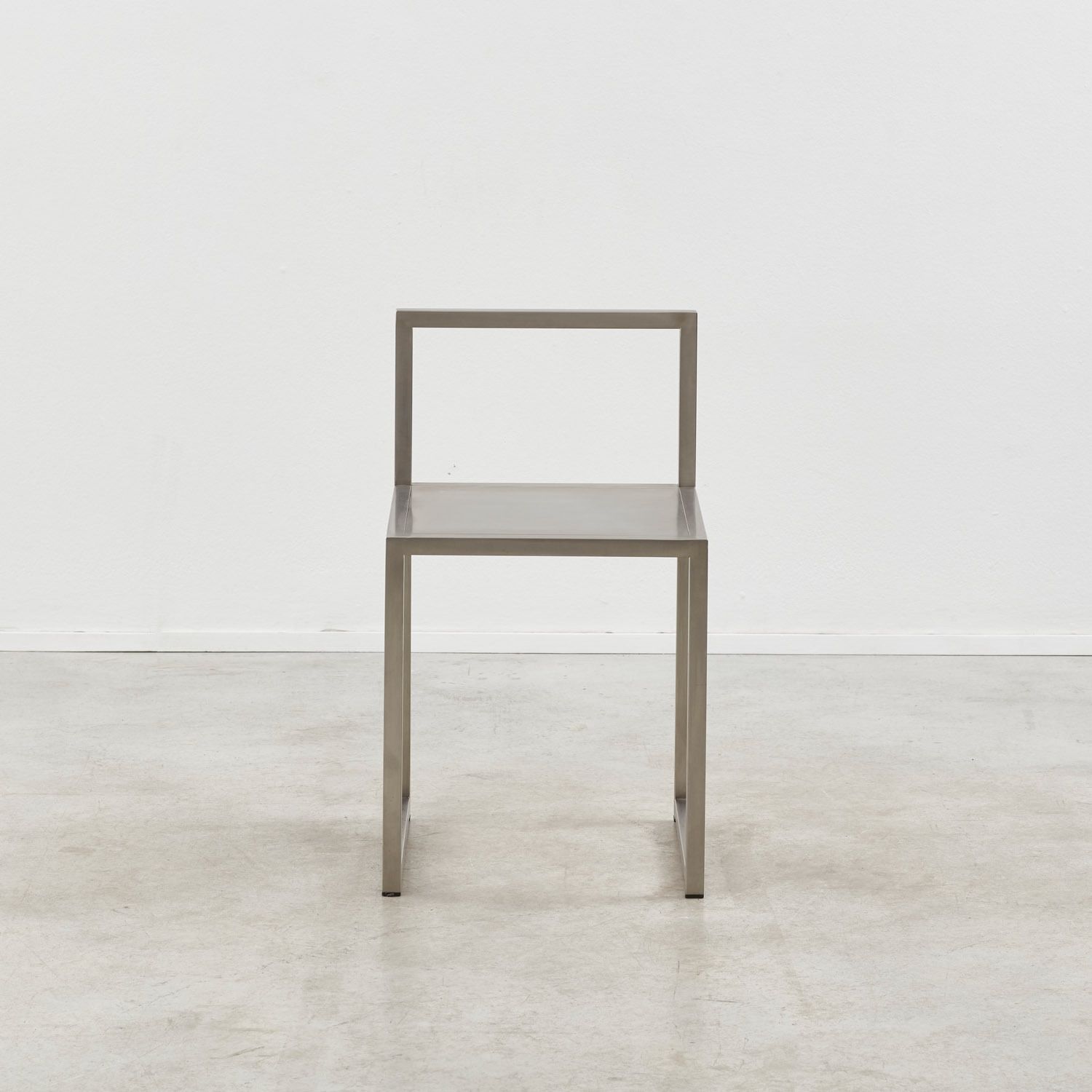 Philipp Plein Chair In Brushed Steel Germany, 2000 photo furniture