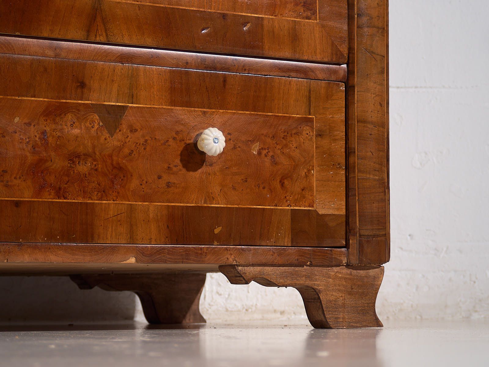 Antique Biedermeier Three Drawer Dresser (C.1850) #1 photo for sale