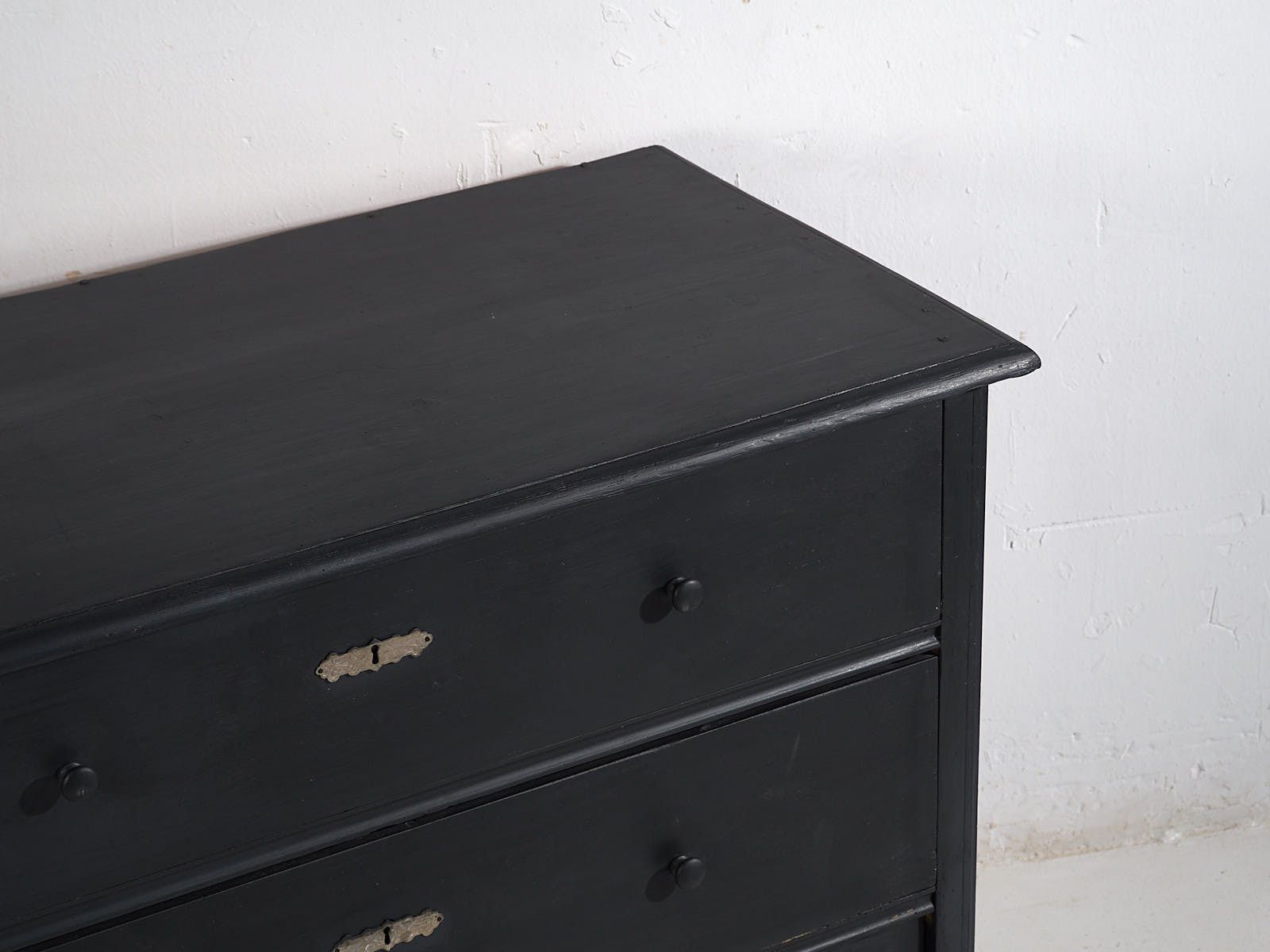 Antique Chest Of Drawers In Dark Tones (C.1920) #86 photo furniture