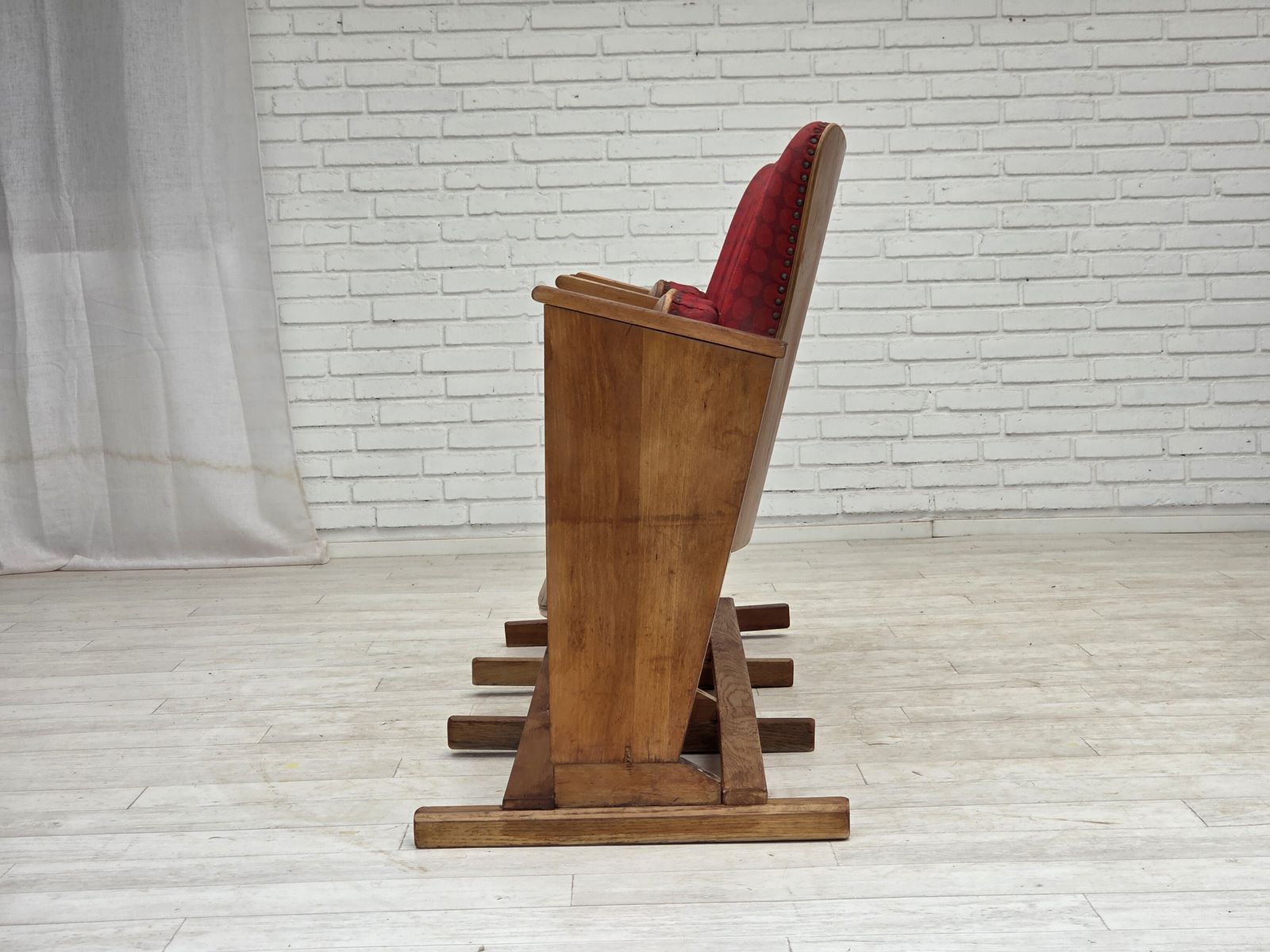 1960s, Danish Cinema/Theater Armchairs, Original Condition. photo furniture
