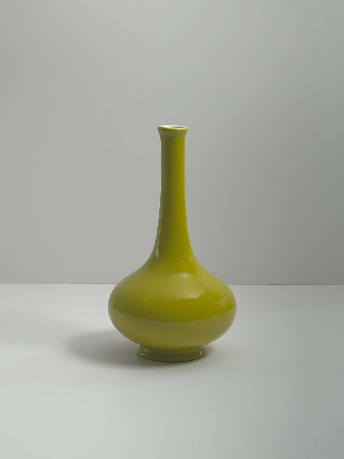 photo furniture Chartreuse Green Ceramic Bud Vase By Carlton Ware, England, 1960s