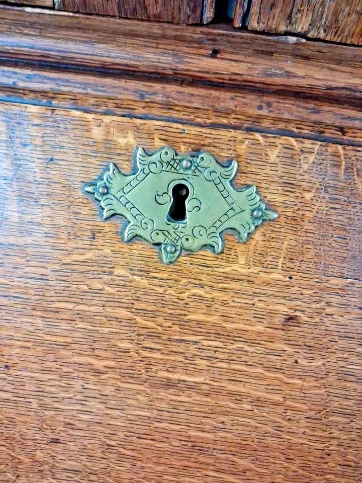 Antique Georgian Bureau Bookcase photo vinterior
