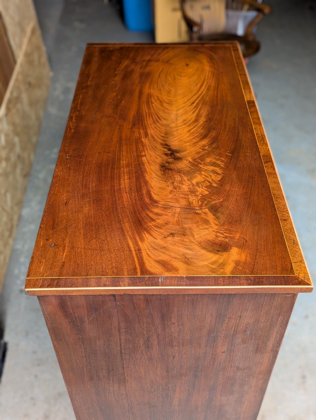 photo buy Antique Hepplewhite Chest Of Drawers (Delivery Available) Mahogany C1800