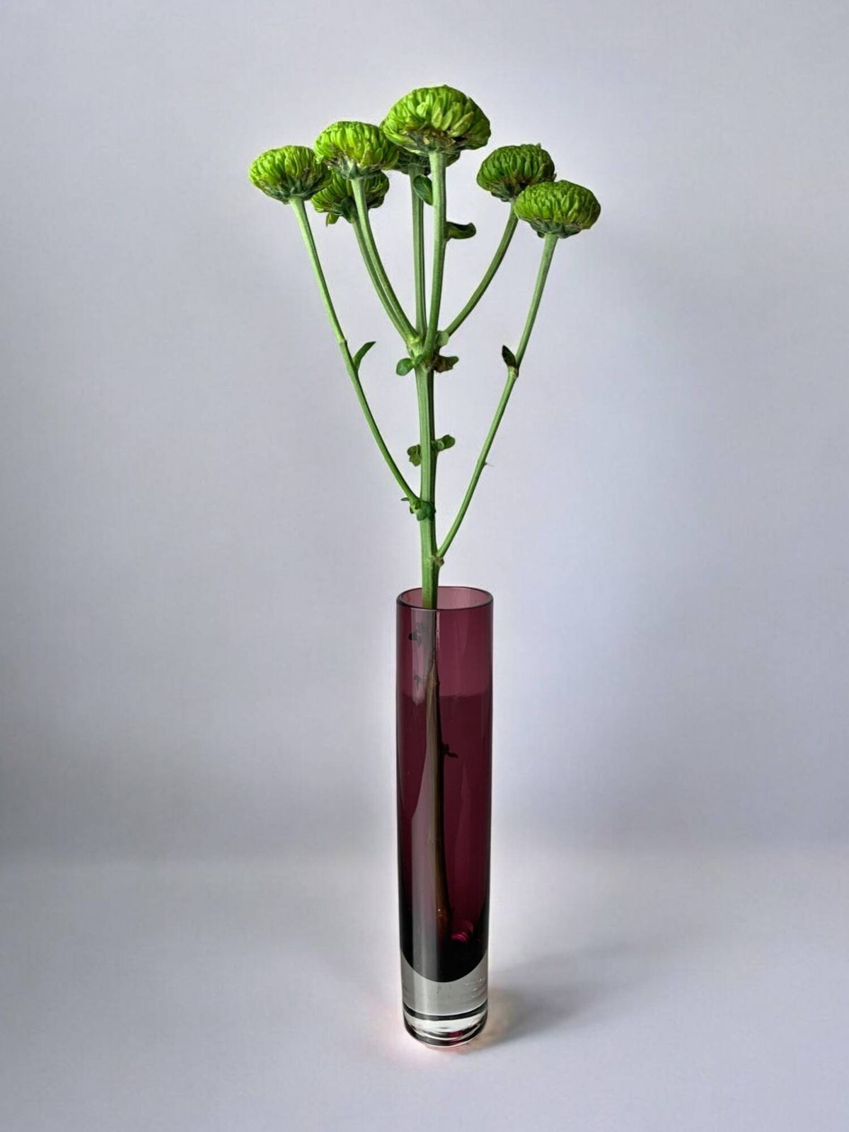 Sommerso Circular Purple Vase By Seguso, Murano, Italy, 1970 photo furniture