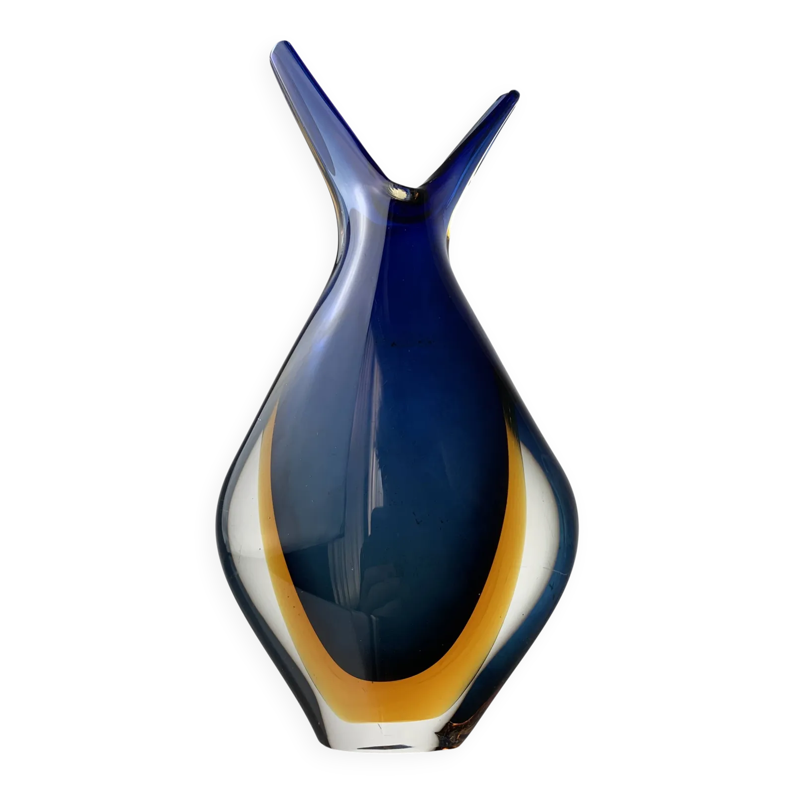 Page 1 Of 6 Fish Vase By Flavio Poli, Murano Glass, 1970