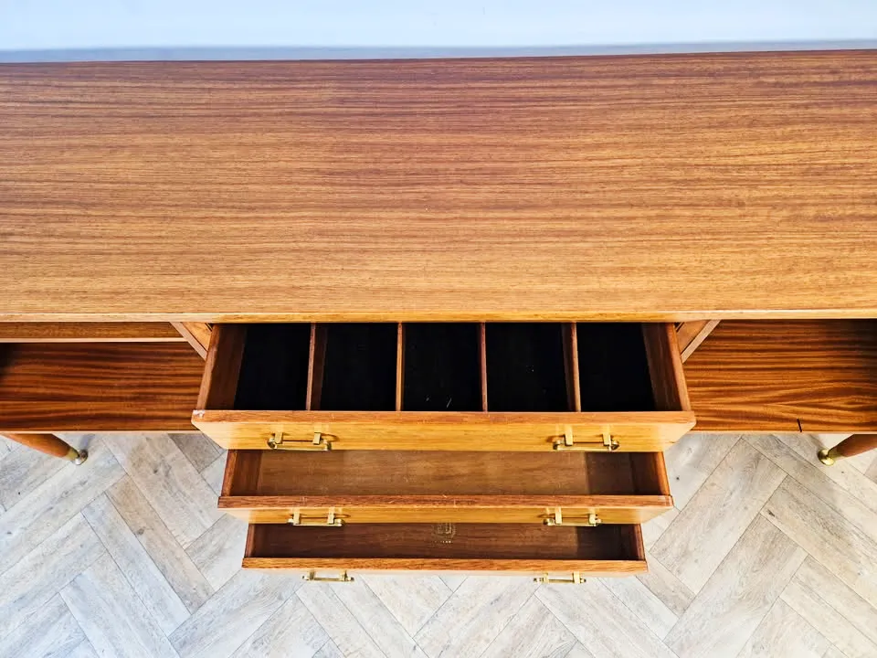 photo furniture G Plan E Gomme Gold Label Mid Century Danish Design Gold Teak Sideboard Buffet Credenza Bl425