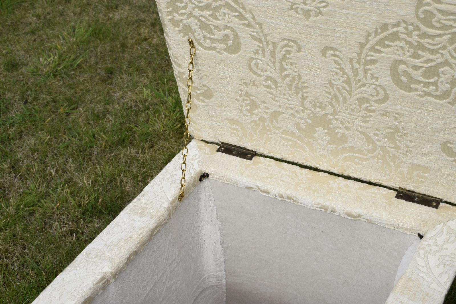 photo for sale Regency Upholstered Ottoman, 1800s