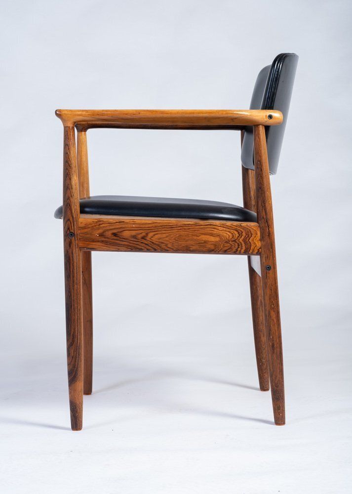 Danish Armchair In Rosewod, 1960s photo Furniture
