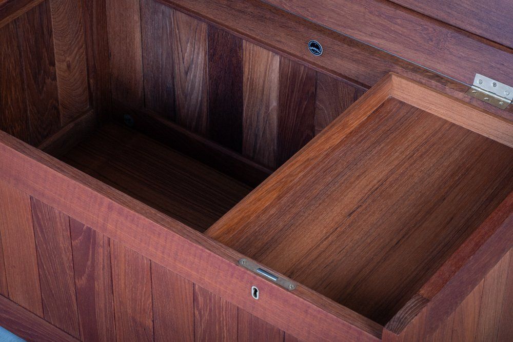 Teak Chest By O. Schjøll & B. K. For Randers Møbelfabrik, Denmark, 1960s photo buy