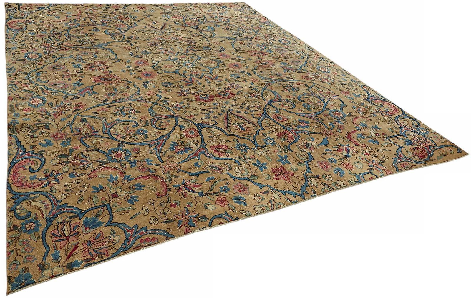 Vintage Hand Knotted Large Area Rug 291 Cm X 357 Cm photo furniture