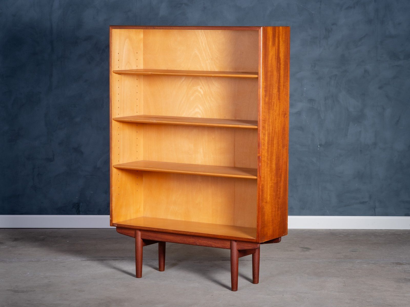 Teak Bookcase By Børge Mogensen For Søborg Møbelfabrik, 1960s