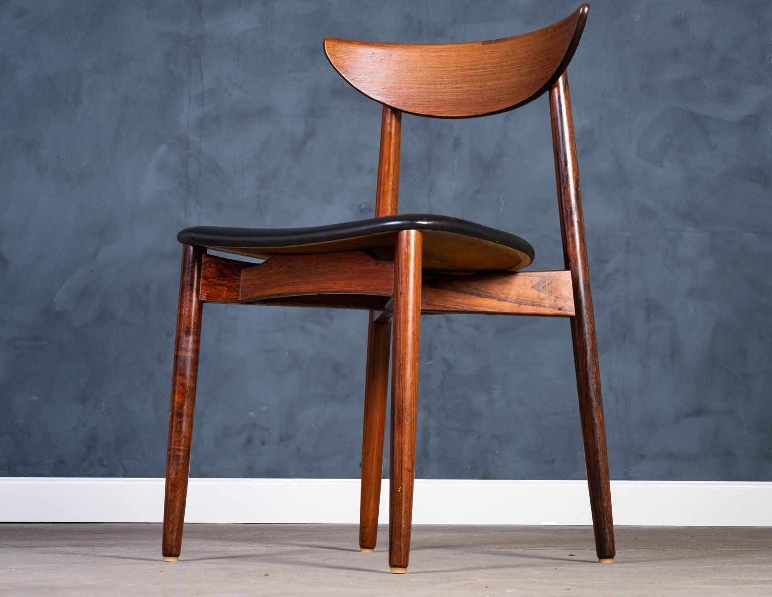 Vintage Danish Rosewood Chairs By Kurt østervig For K.P. Furniture, 1960s, Set Of 6 photo vinterior