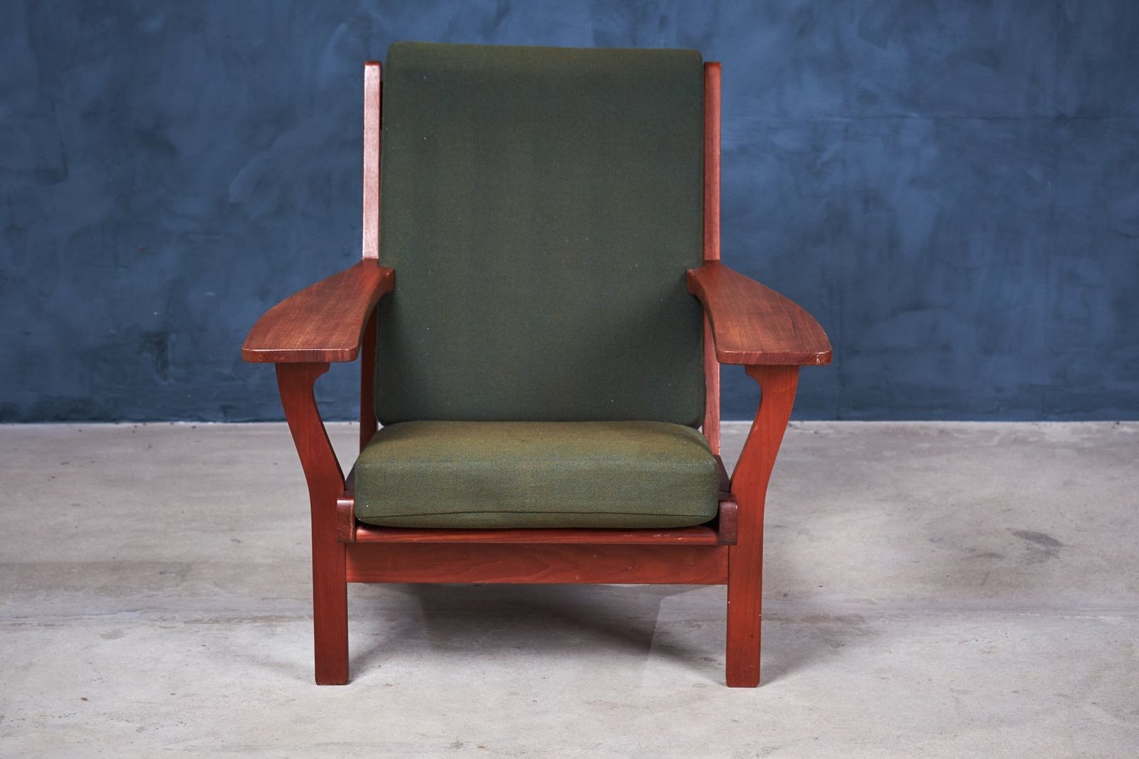 Vintage Deense Teakhouten Stoel Van Hans J. Wegner Voor Getama, Ca. Jaren 1950 photo Meubels