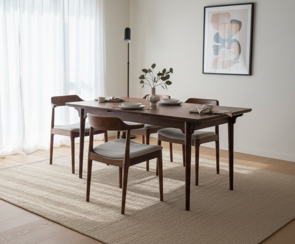Rosewood Dining Table By Gunni Omann For Omann Jun Møbelfabrik, 1960s photo furniture