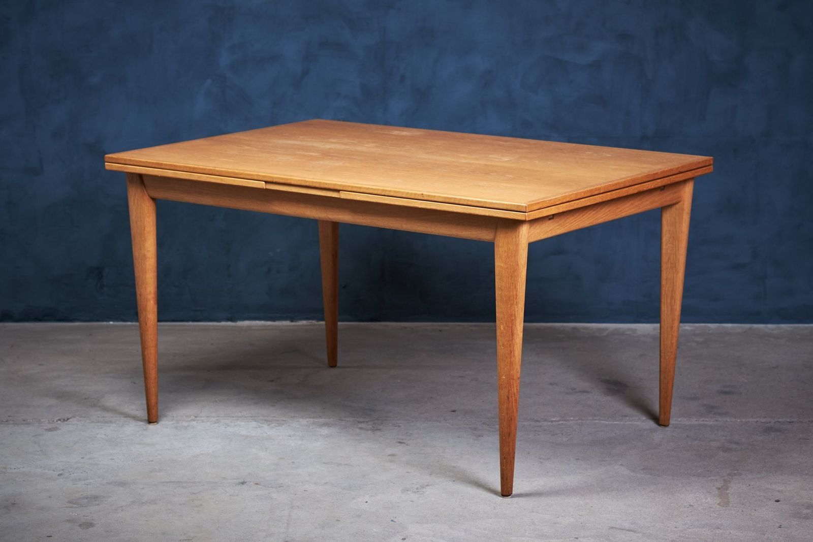 Uitschuifbare Eiken Eettafel Van N.O. Møller, Ca. Jaren 1960
