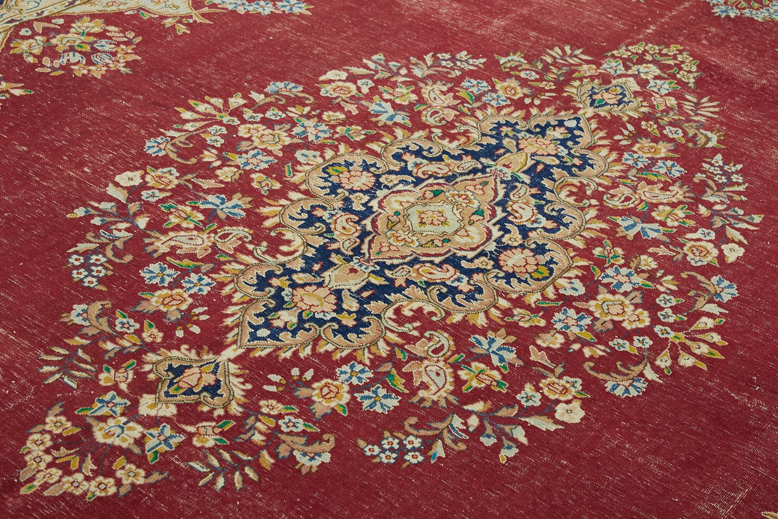 10x13 Vintage Hand Knotted Rug   47183 photo 2740.0