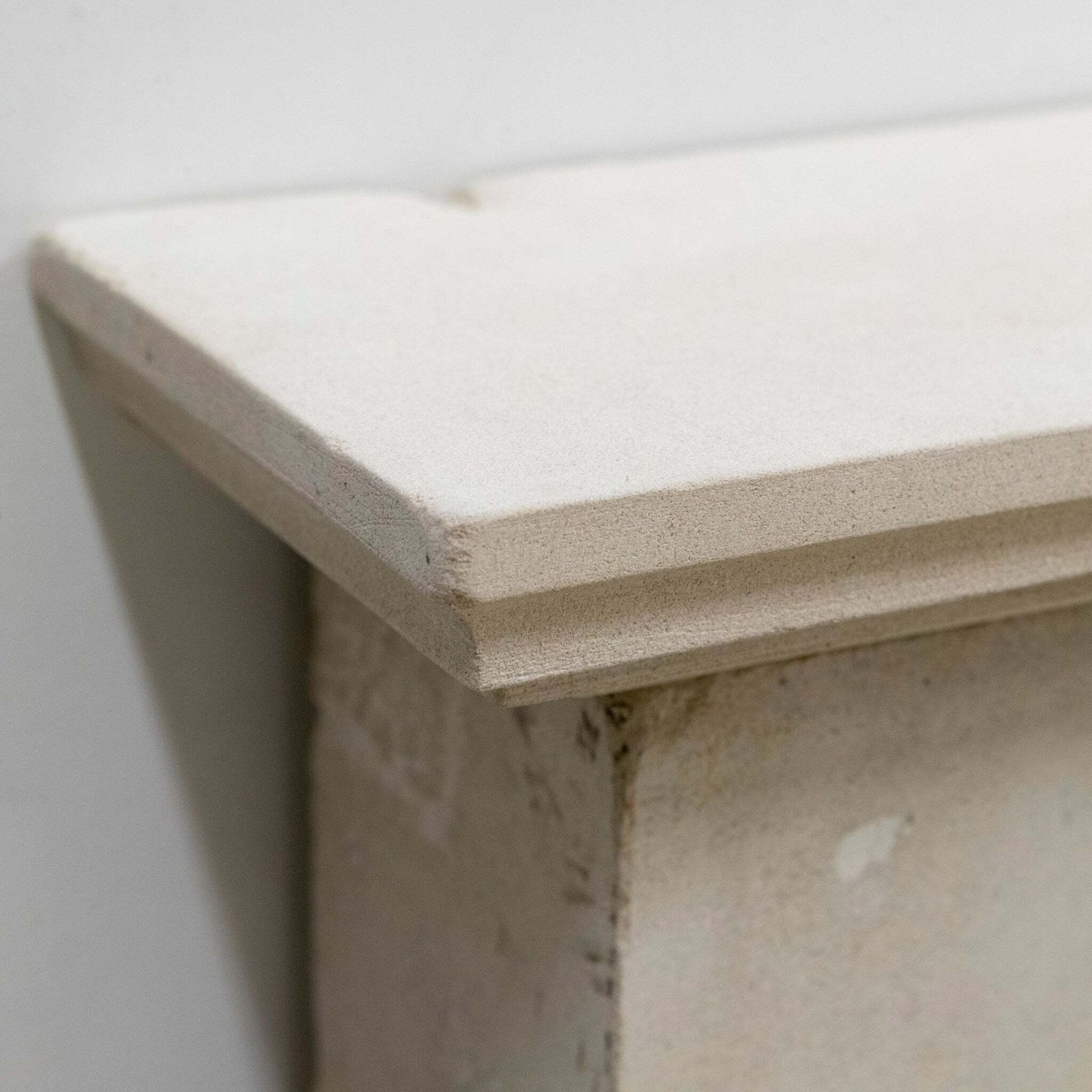 Antique Carved Stone Architectural Fireplace Surround photo Home Fixtures