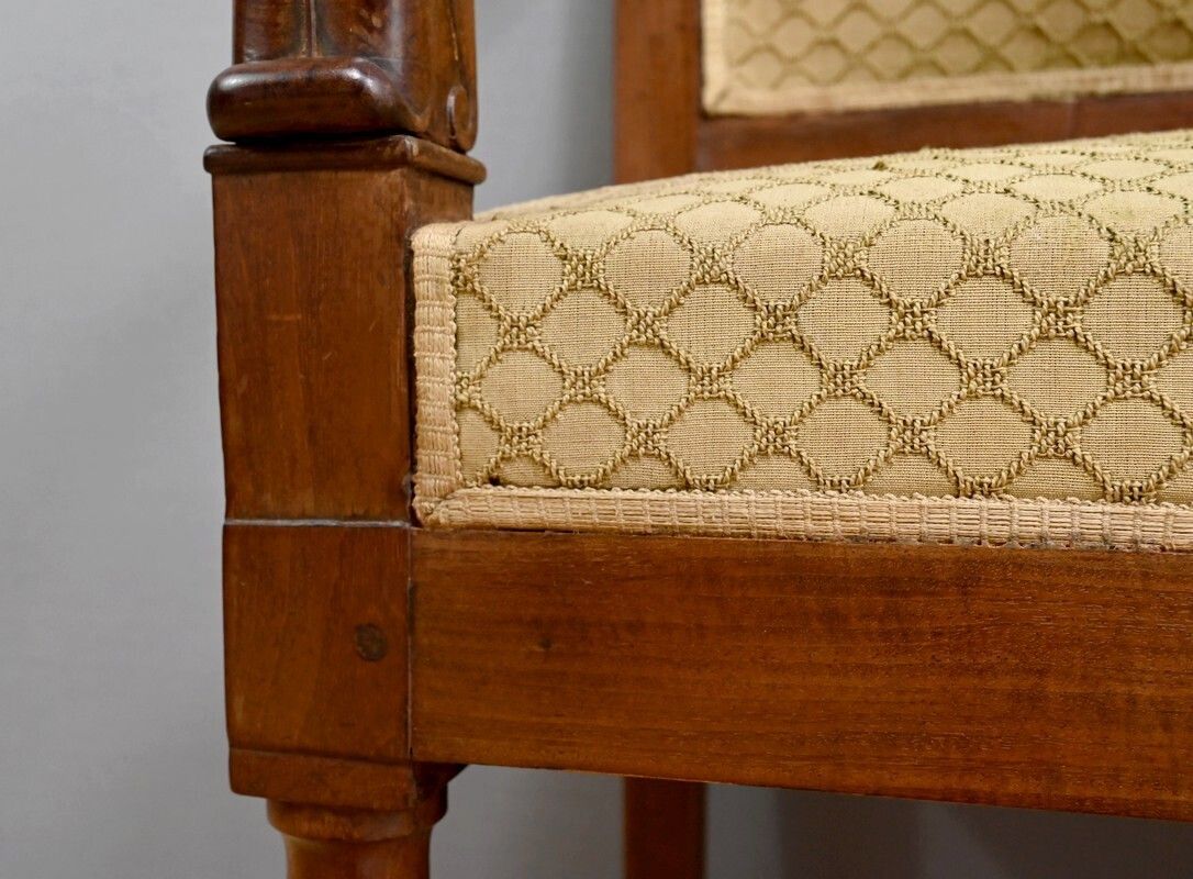 photo furniture Mahogany Landing Sofa, Restoration Period – Part 1 Of The 19th Century