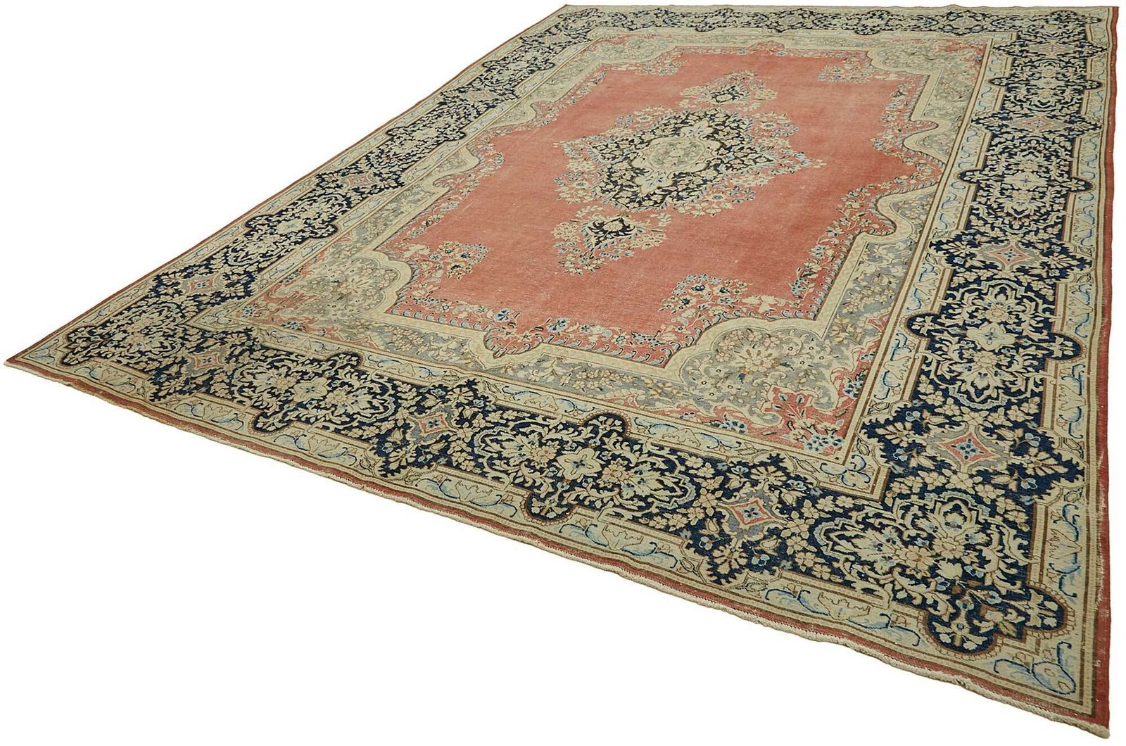 10x13 Hand Knotted Vintage Rug   49451 photo for sale